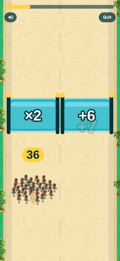 Step Rush gate runner