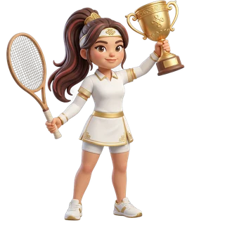The Grand Slam, a tennis athlete